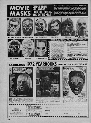 The Masks of Famous Monsters - 1970-72 | Blood Curdling Blog of Monster ...