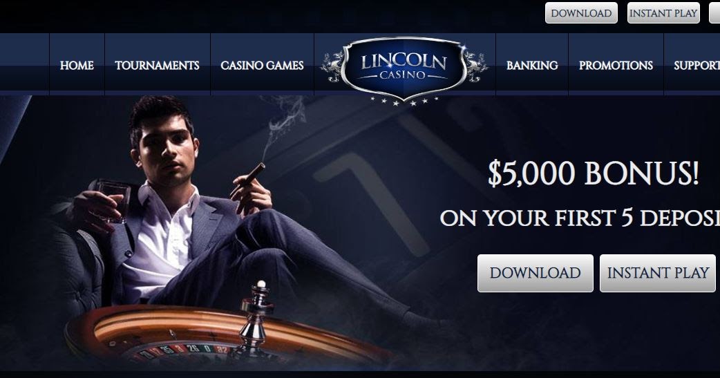 Lincoln Casino No Deposit Welcome Bonus