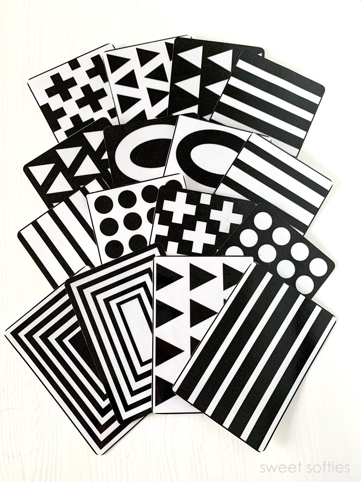 High Contrast Cards For Babies Free Printable Sweet Softies