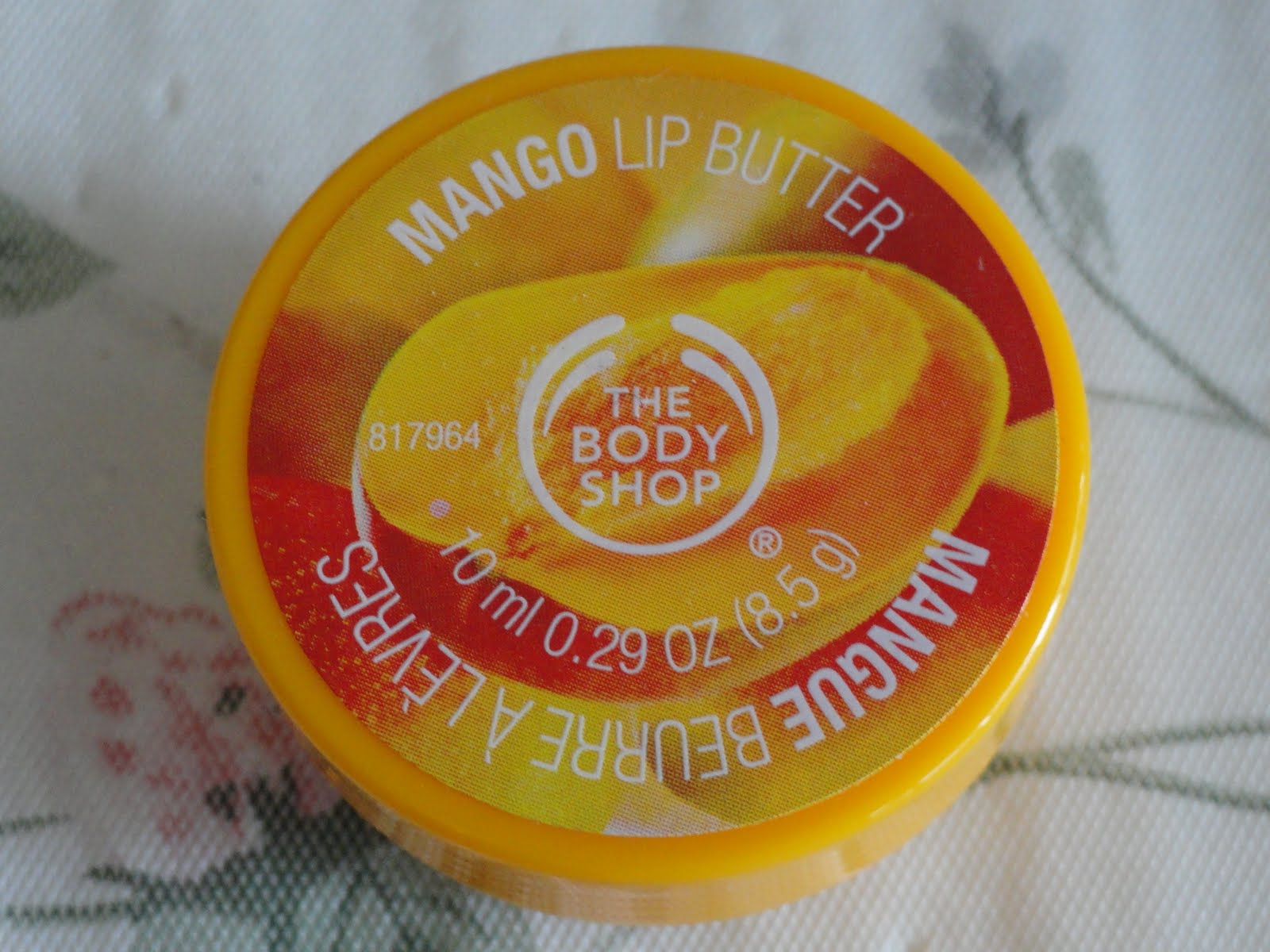 Covered in Stardust The Body Shop Mango Lip Butter