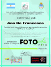 Diplomas representación actoral, El Arte Te CompArte, Argentina