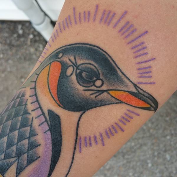Tatuagem de pinguim Tatuagem de pinguim