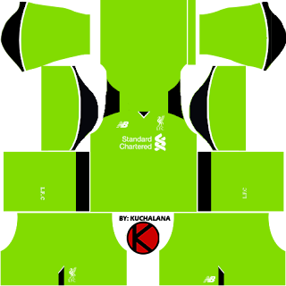 Liverpool Kits 2016/2017 - Dream League Soccer 2017 & FTS15