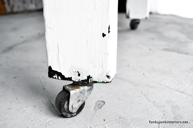 wheels on farm table