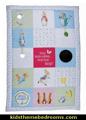 Beatrix Potter Peter Rabbit Tummy Time Activity Playmat peter rabbit bedroom - decorating peter rabbit theme bedroom - peter rabbit theme room ideas - Beatrix Potter themed nursery - beatrix potter nursery decor - Beatrix Potter Nursery Murals - peter rabbit nursery decorating ideas - contemporary Beatrix Potter murals - Beatrix Potter wall decals Peter Rabbit bedding - peter rabbit wall murals - beatrix potter characters plush toys Beatrix Potter Peter Rabbit Tummy Time Activity Playmat