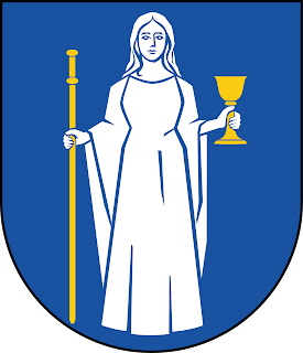 Dame d’Alpha et d’Oméga Kungsbacka_kommunvapen_-_Riksarkivet_Sverige