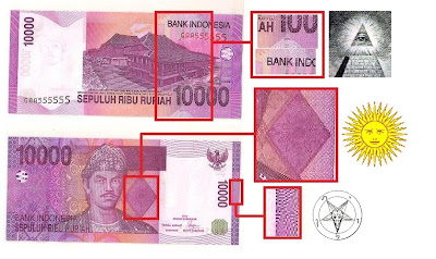 Simbol Illuminati Dalam Uang Pecahan Indonesia PRA 