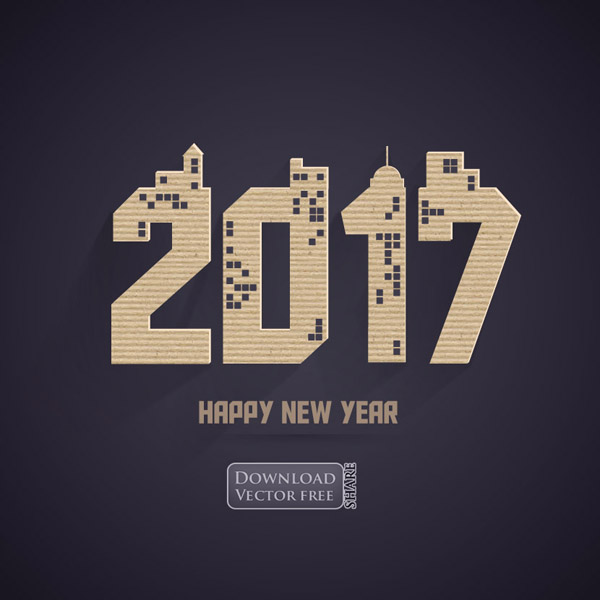 Wallpaper Happy New Year 2017, fireworks, sparklers, black background  2880x1800 HD Picture, Image