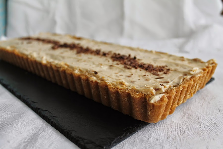 Receta Tarta de crema de cacahuete