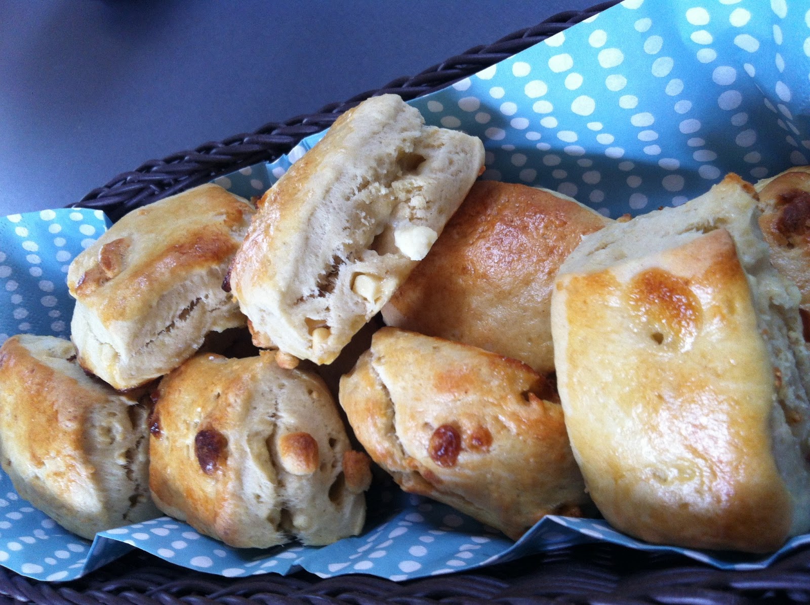 Evas køkken: scones med hvid chokolade Kjærs køkken