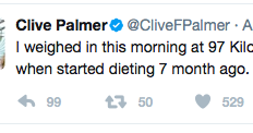 clive pierdere în greutate palmer