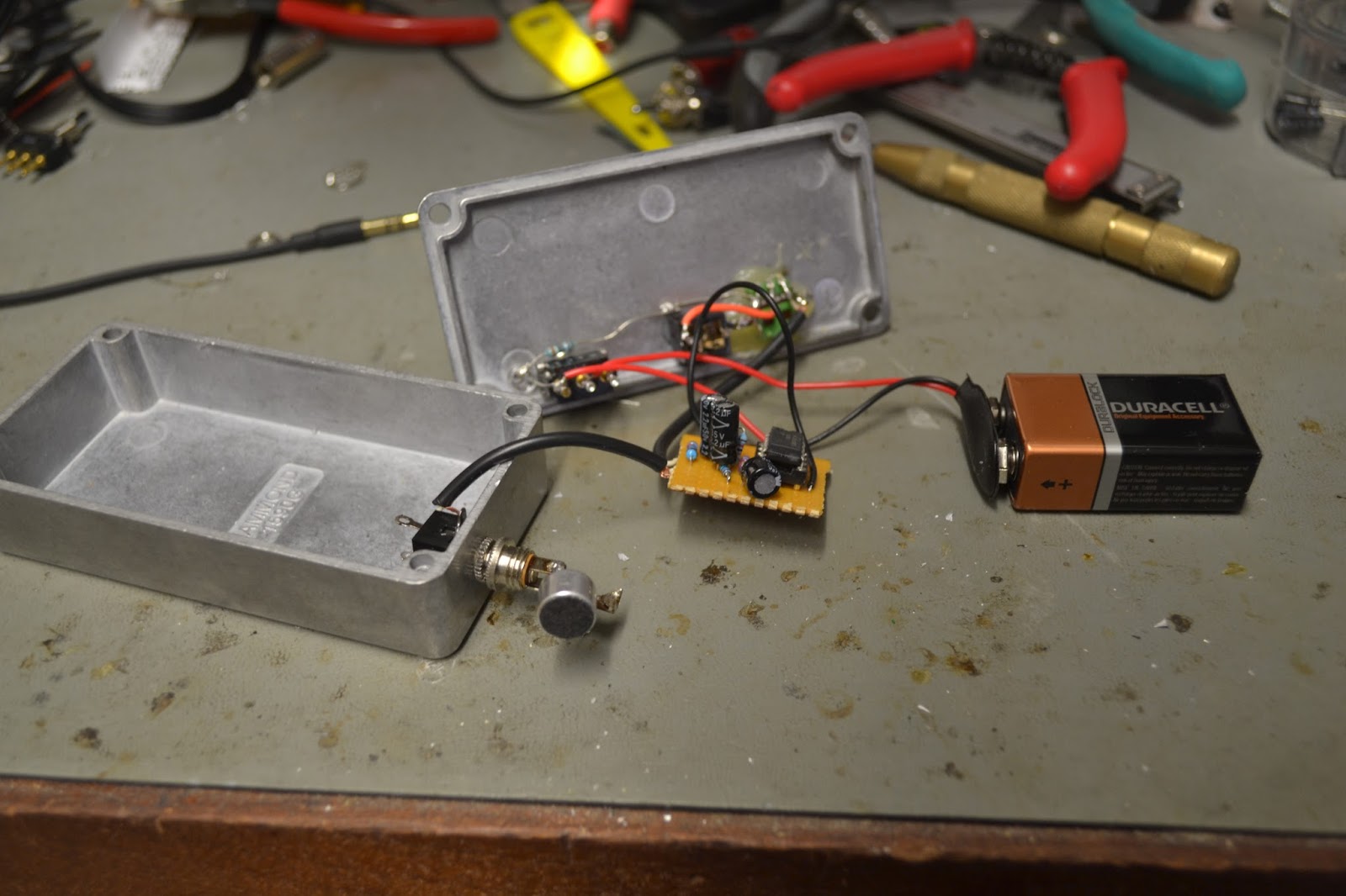 Doz' Blog Little microphone preamp.