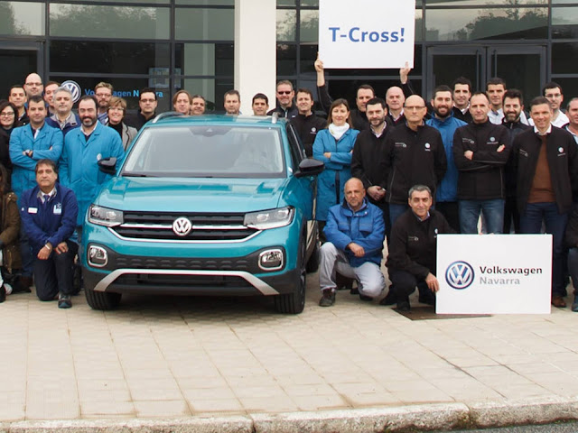 Volkswagen T-Cross - concorrente do Honda HR-V