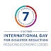 International Day for Disaster Reduction: October 13