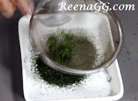 माइक्रोवेव में पुदीने को सुखाने की विधि - Make Dry Pudina (Mint) Powder in Microwave