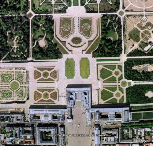 Los ordenados jardines de Versalles