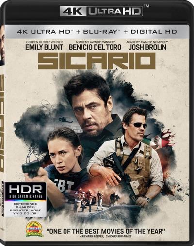 Sicario (2015) 2160p HDR BDRip Dual Latino-Inglés [Subt. Esp] (Thriller. Acción)