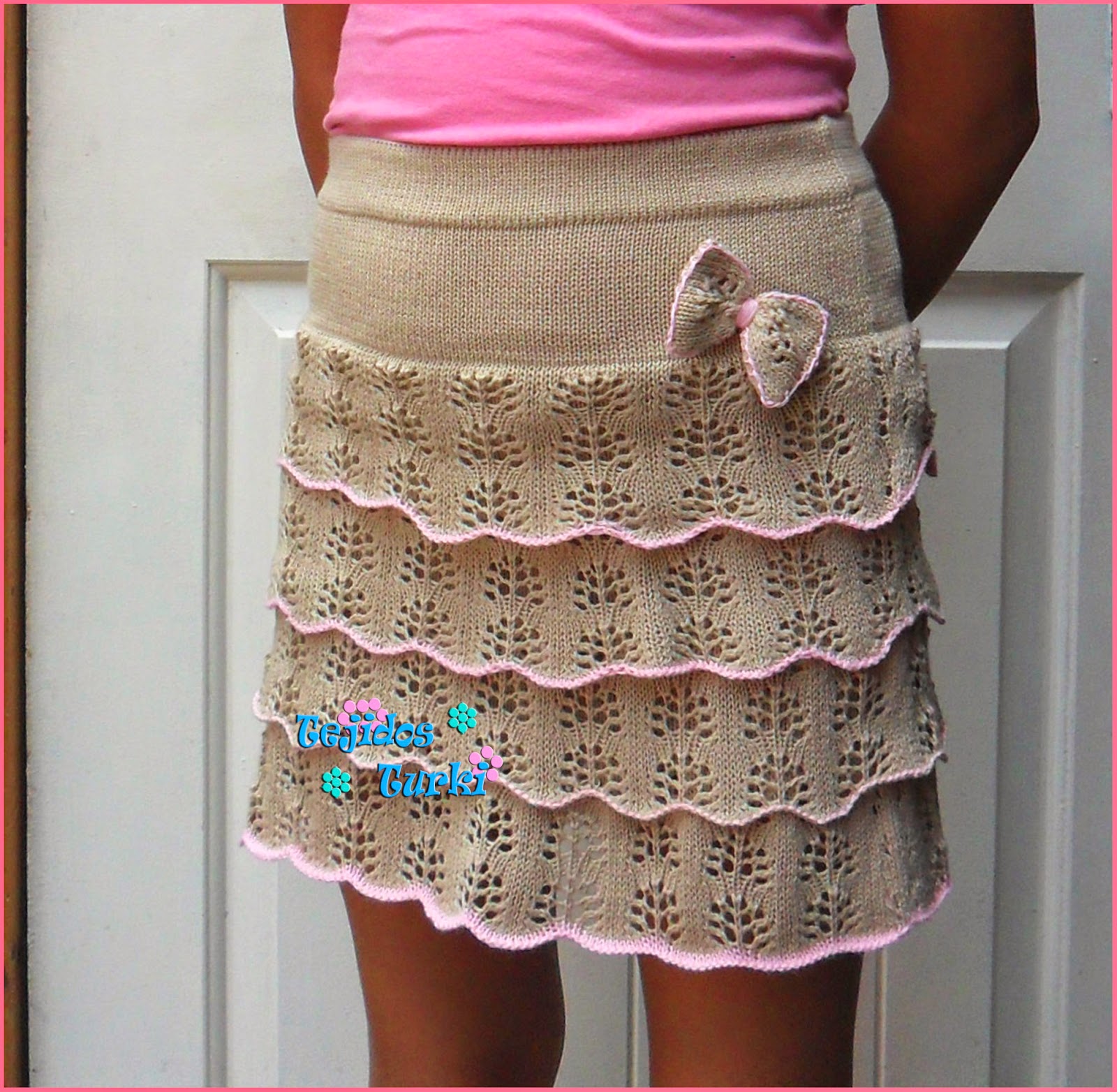 FALDA PARA NIÑAS MODELO 2 FALDA PARA NIÑAS MODELO 2