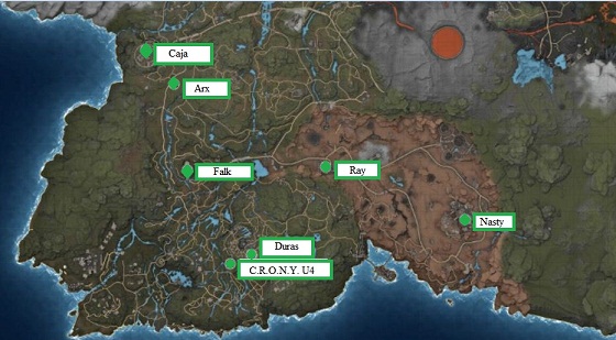 ELEX: Romance with Companions and their Locations