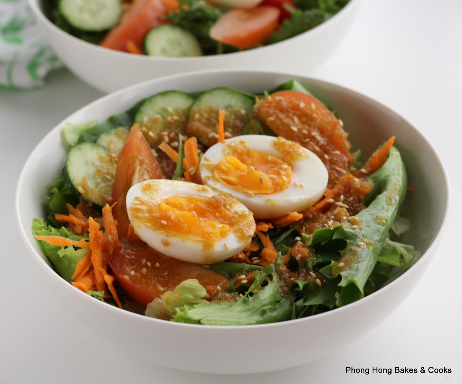 Phong Hong Bakes and Cooks! Japanese Sesame Dressing