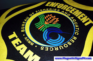 Reflective Logo Magnet