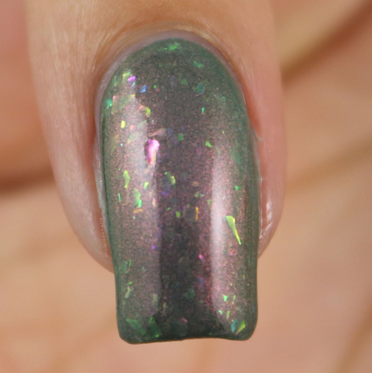 Emily de Molly LE124 swatched by Olivia Jade Nails