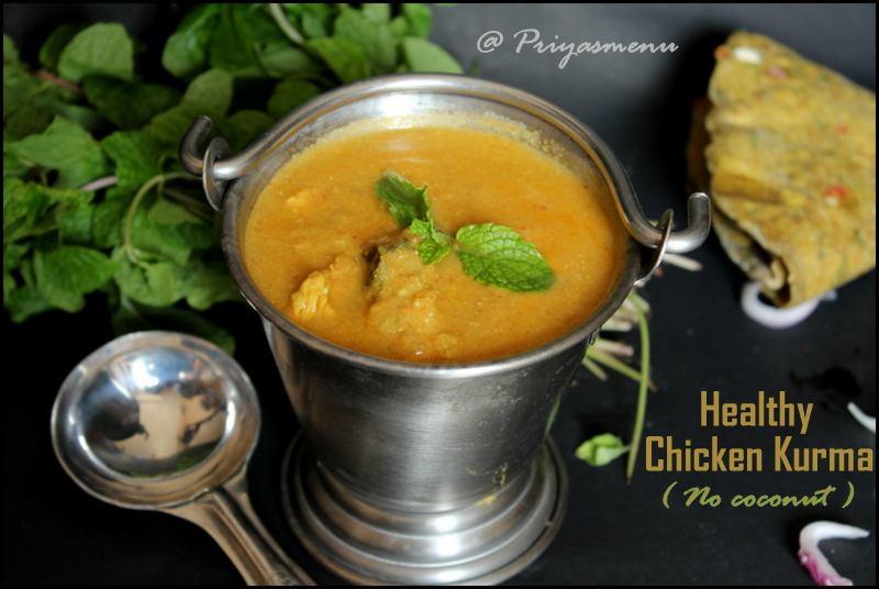 Healthy Chicken Kurma