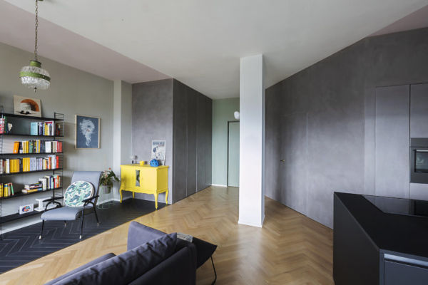 A casa brescia, unduo valorizza il panorama, i colori e i tagli ... Colori da interno casa