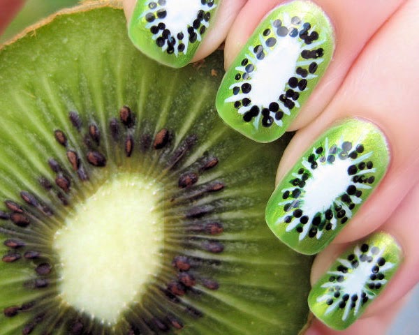 Imagenes de uñas decoradas con frutas - decoracion de uñas paso a paso con lindos diseños