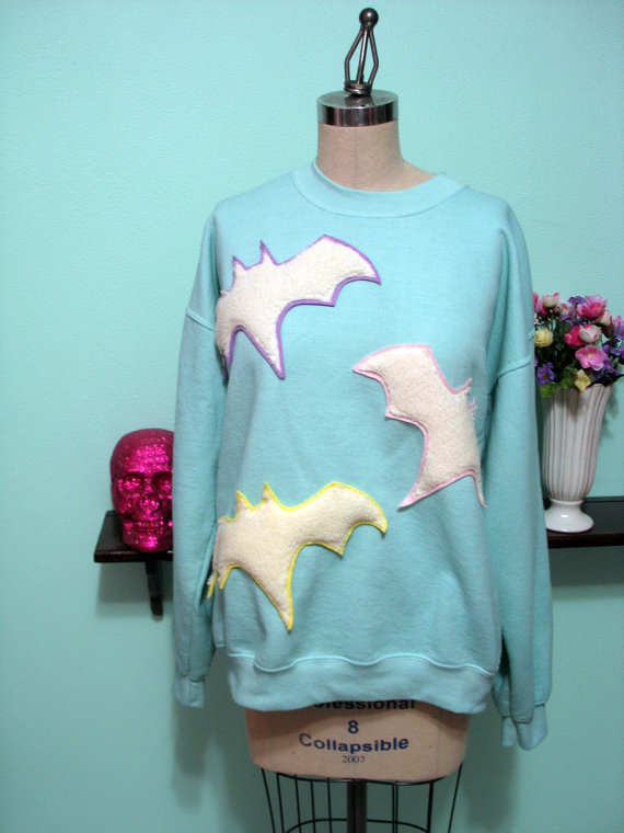 Fluffy bat sweater from Magic Circle Clothing