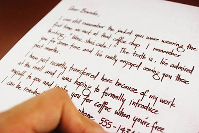 love letter to propose 
