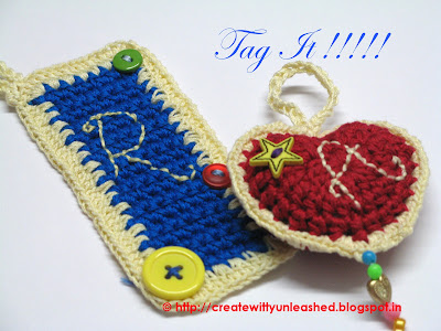 Crochet tags