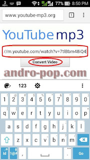 Proses convert video youtube ke mp3