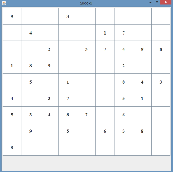 Joy Of Java Sudoku Puzzle Generator