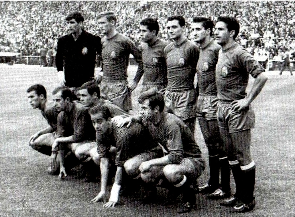EQUIPOS DE FÚTBOL SELECCIÓN DE ESPAÑA en la temporada 196364