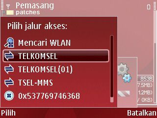 Pilih jalur akses download Pilih jalur akses download