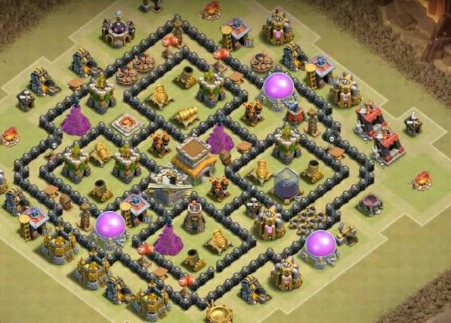 Top 10 Amazing Th8 War Base Anti Gowipe Anti Hogs Anti Dragon