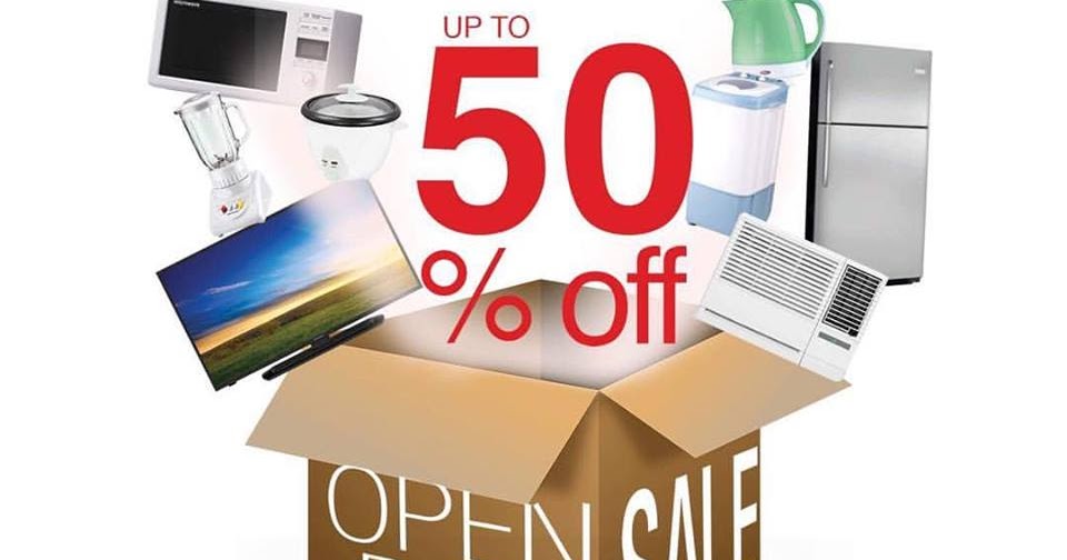 Manila Shopper All Home Open Box SALE SeptOct 2017
