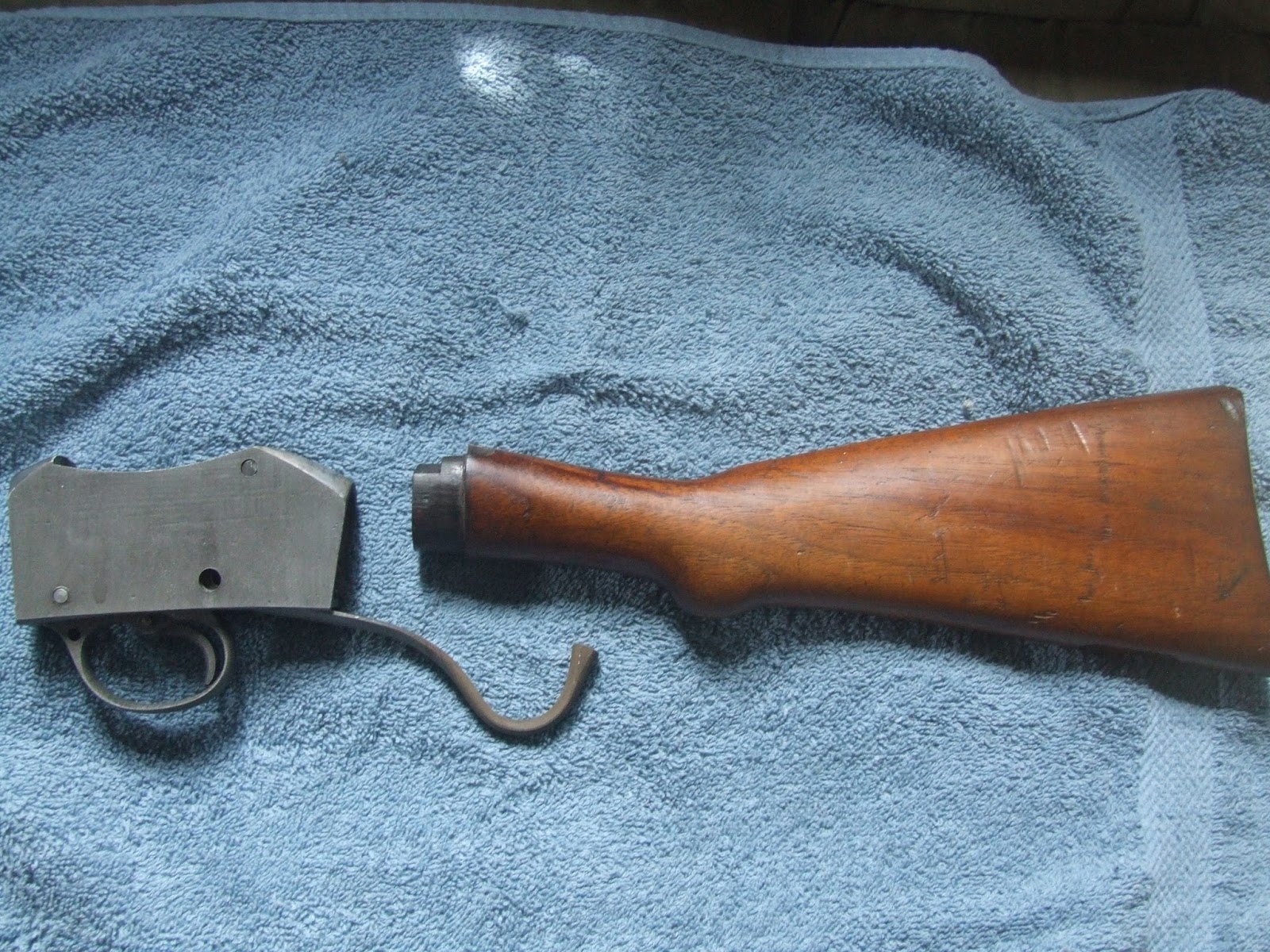 antique guns Adapting a Lee Enfield Parker Hale stock to a martini henry