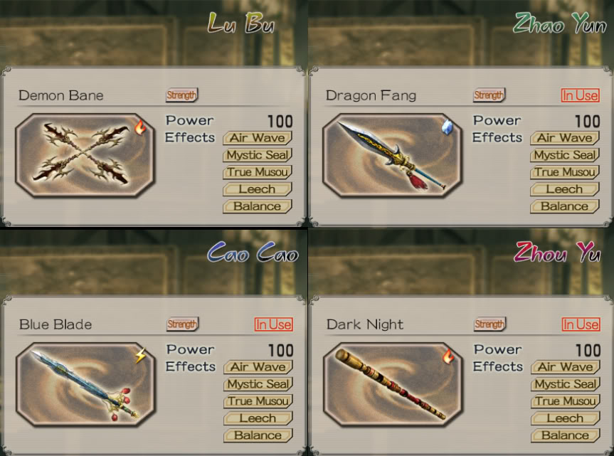 Cara Mendapatkan Senjata Bagus dan Senjata Level Max Dynasty Warriors 6