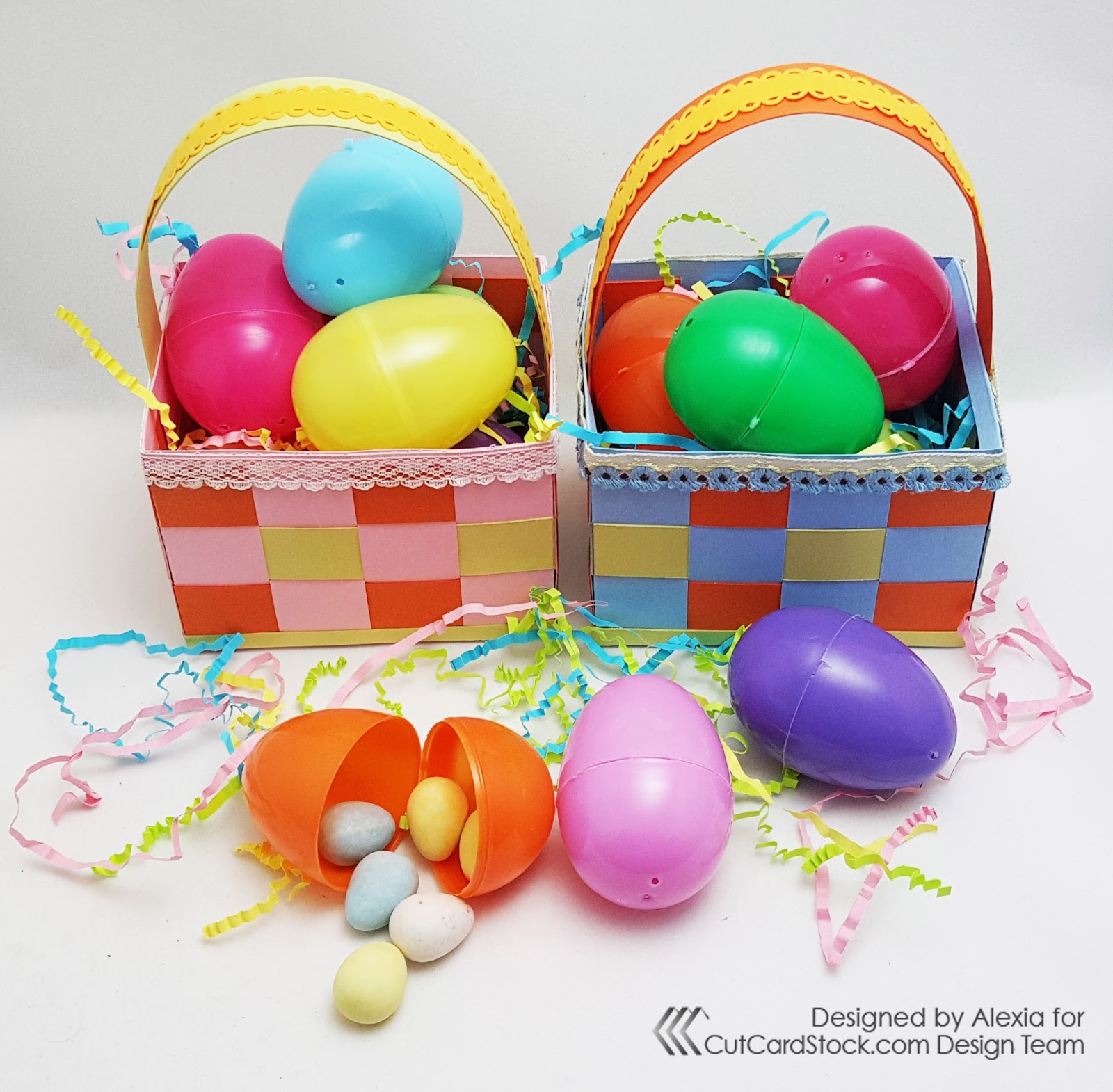Woven Easter Basket (SVG provided)