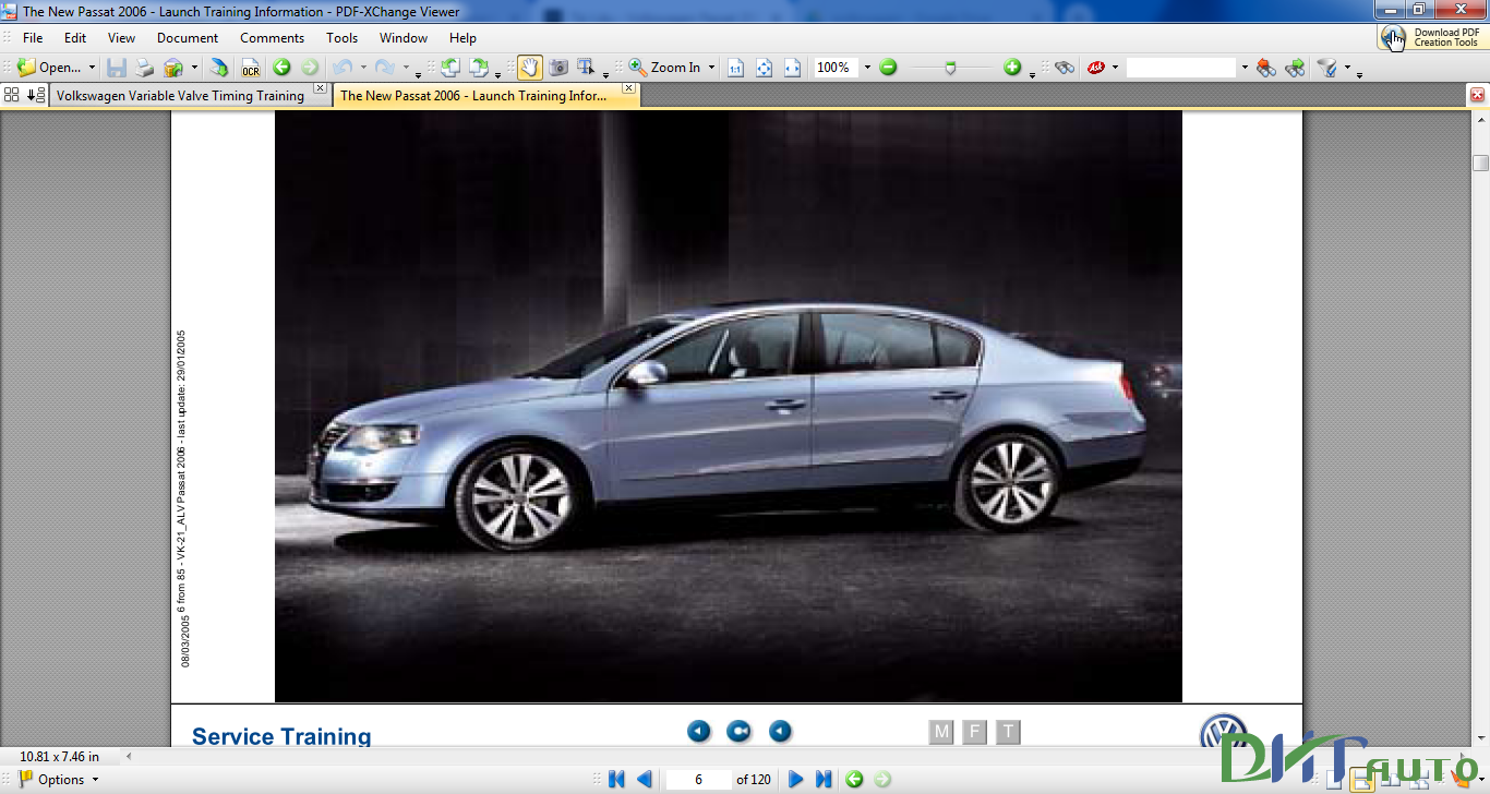 Volkswagen Passat 2006 Training - Automotive Library