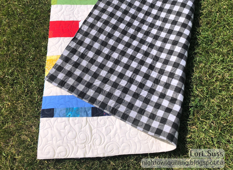 Night Owl Quilting & Dye Works Hudson Bay Point Blanket Quilt