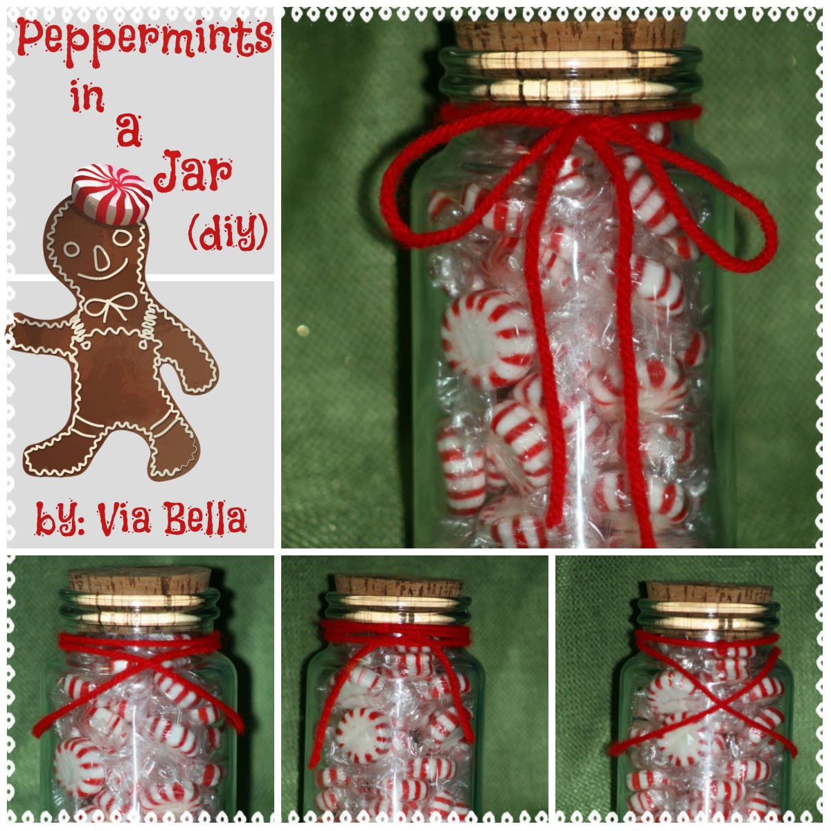 Via Bella Peppermint in a Jar (diy)