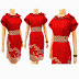 Dress Batik Wanita Modern Solo KODE : DB 3148