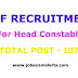 BSF Recruitment | Head Constable