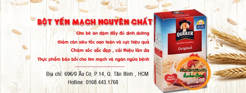 thực đơn yến mạch giảm cân