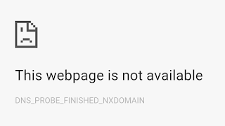 webpage not available