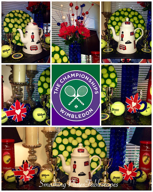 Smashing Plates Tablescapes Breakfast at Wimbledon