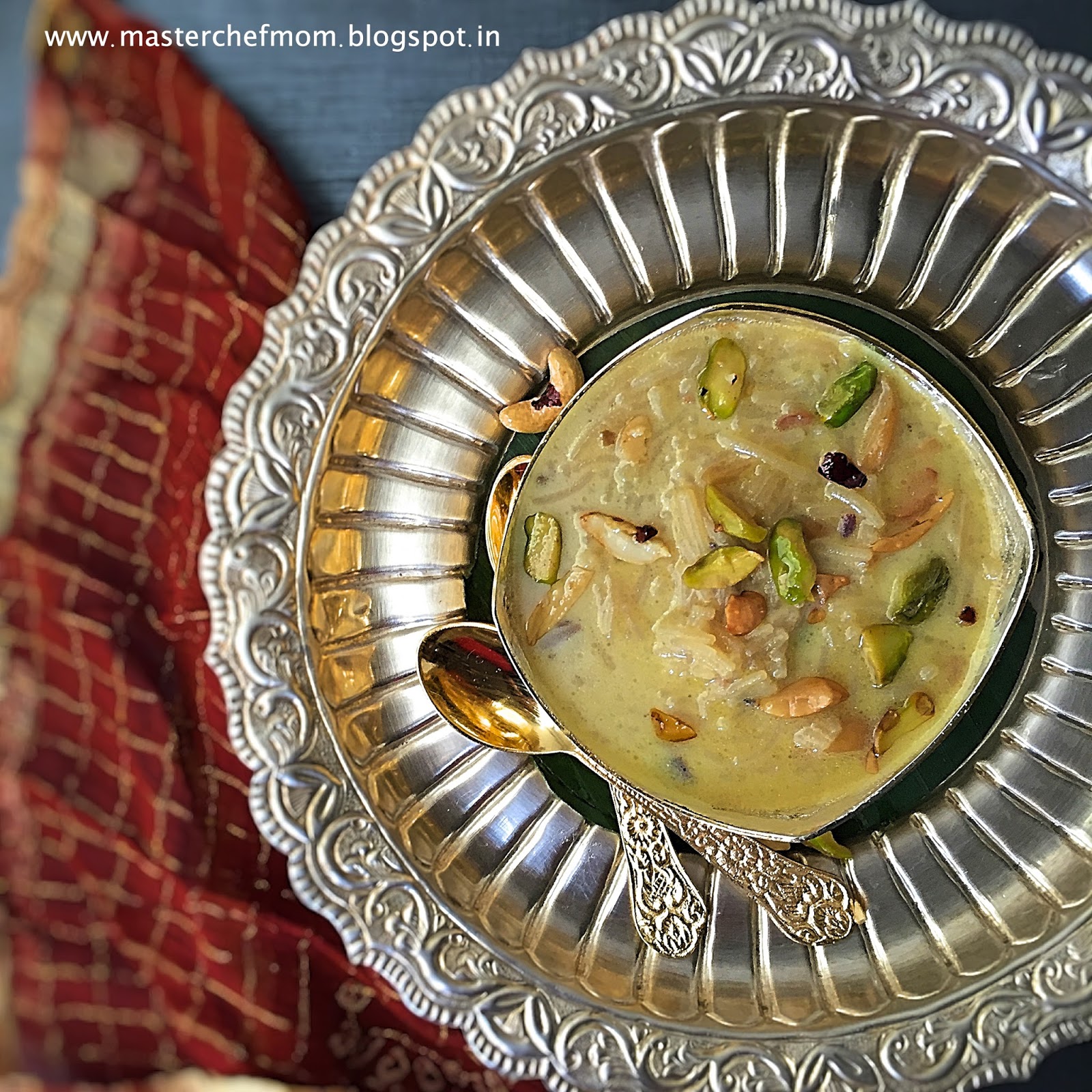 MASTERCHEFMOM Sevai Payasam Rice Vermicelli Kheer Vegan and Gluten